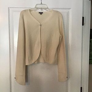 Ann Taylor shell sweater silk/cotton/cashmere med